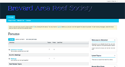 Desktop Screenshot of brevardareareefsociety.com